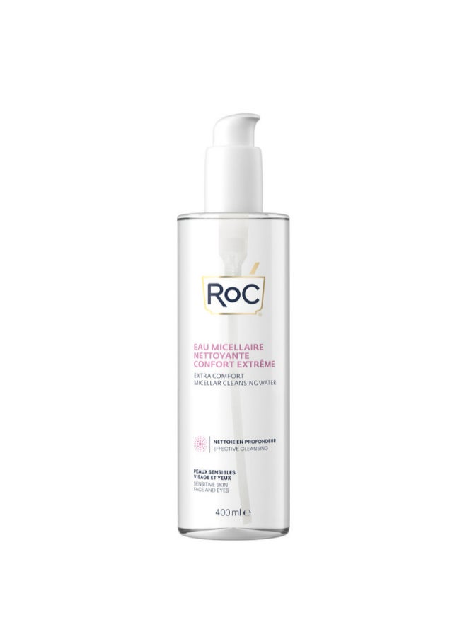 RoC EXTRA COMFORT MICELLAR CLEANSING WATER 400ML - Image 1