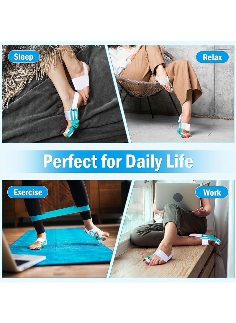 Halamine - Bunion Corrector, Grade Bunion Splint, Orthopedic Toe Straightener with Anti-slip Heel Strap, Suitable for Left and Right Feet - Image 1