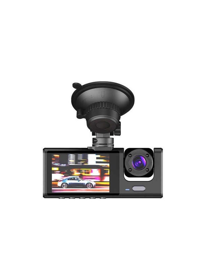 Generic 3 Channel WiFi Dash Cam for Cars Camera 1080P Video Recorder Rear View Camera for Vehicle Car DVR Car Accessory Free Mirror  - Image 3