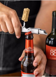 Generic Brown Wooden Handle Bottle Opener  - Image 4