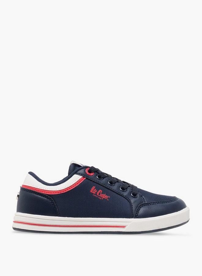 Lee Cooper Boys' Panelled Lace-Up Sneakers - Image 3