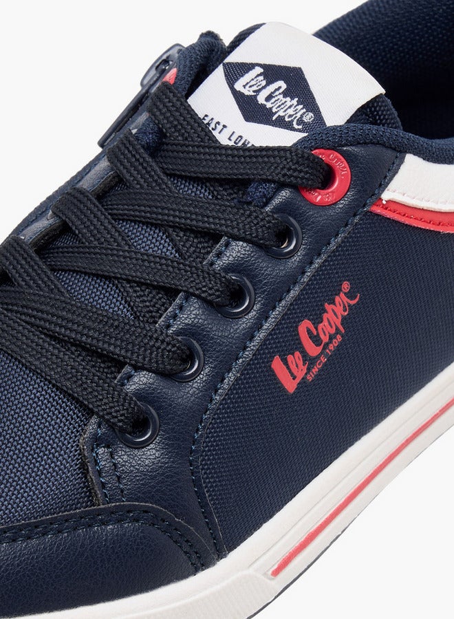 Lee Cooper Boys' Panelled Lace-Up Sneakers - Image 4