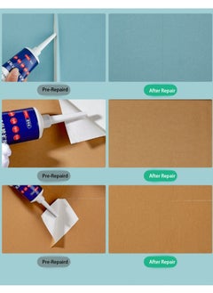 Aikanbo Ready to Use Wallpaper Paste for Hanging Borders & Overlapping Seams, Strong Glue, Seam & Repair Adhesive Tube,Easy-to-Use Wallpaper Glue for Quick Wallpaper Repairs  - Image 3