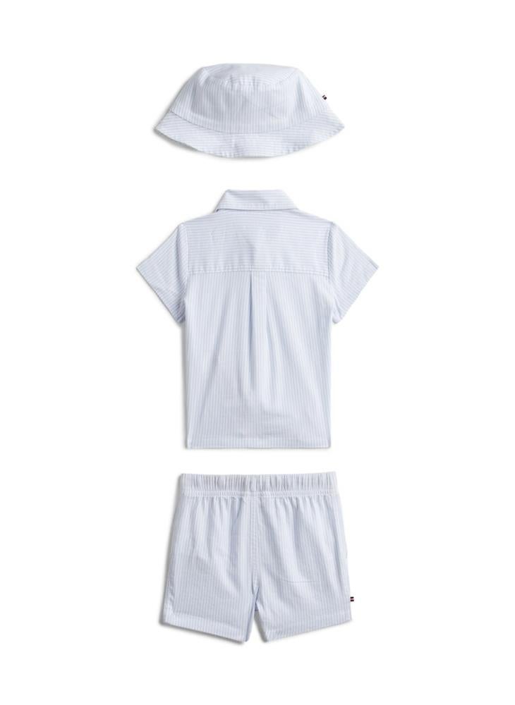 TOMMY HILFIGER Ithaca Stripe Three-Piece Outfit Gift Box - Image 2