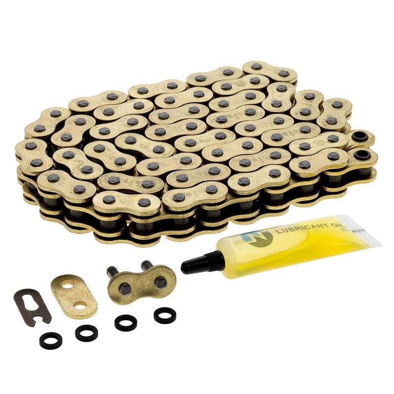 NICHE سلسلة ذهبية 520 X-Ring 72 وصلة مع وصلة رئيسية متصلة - Image 1