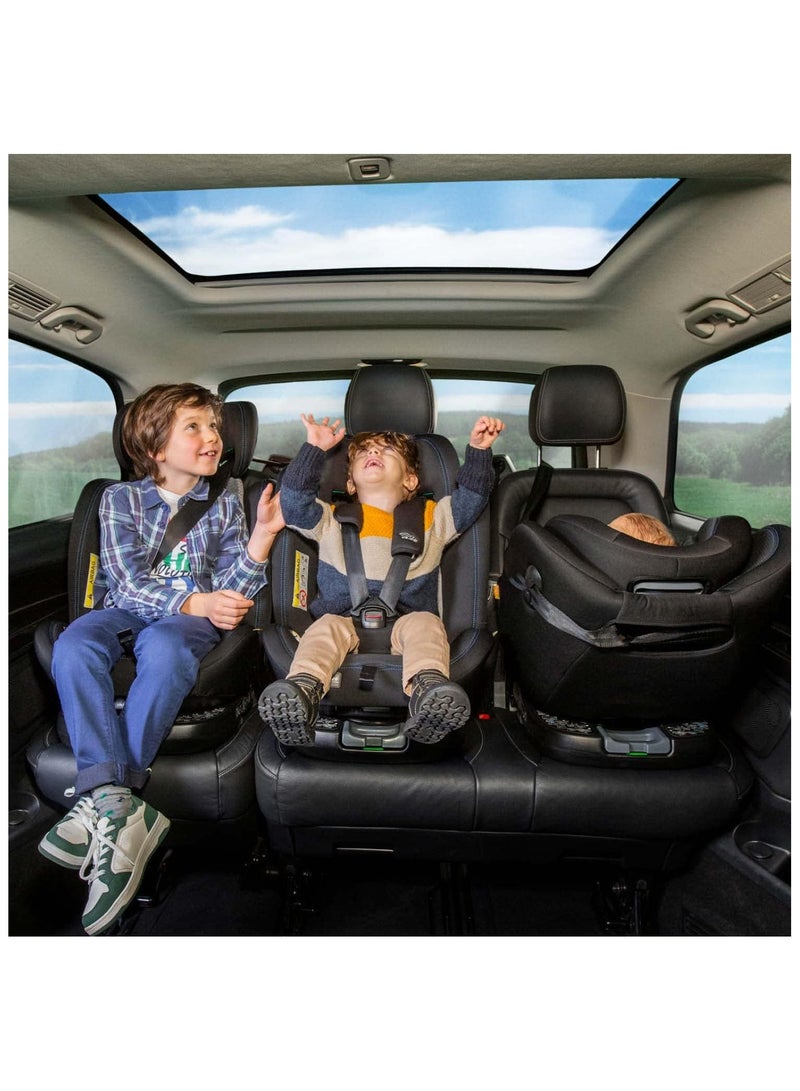 شيكو كرسى سيارة يونكو ايفو من 0الى 36 كجم قابل للدوران و به نظام ايزوفيكسBlack - Image 2