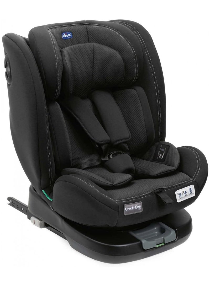 شيكو كرسى سيارة يونكو ايفو من 0الى 36 كجم قابل للدوران و به نظام ايزوفيكسBlack - Image 1