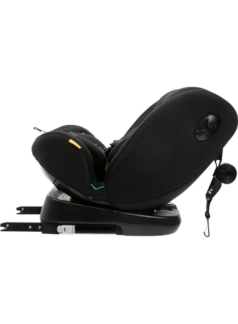 شيكو كرسى سيارة يونكو ايفو من 0الى 36 كجم قابل للدوران و به نظام ايزوفيكسBlack - Image 4