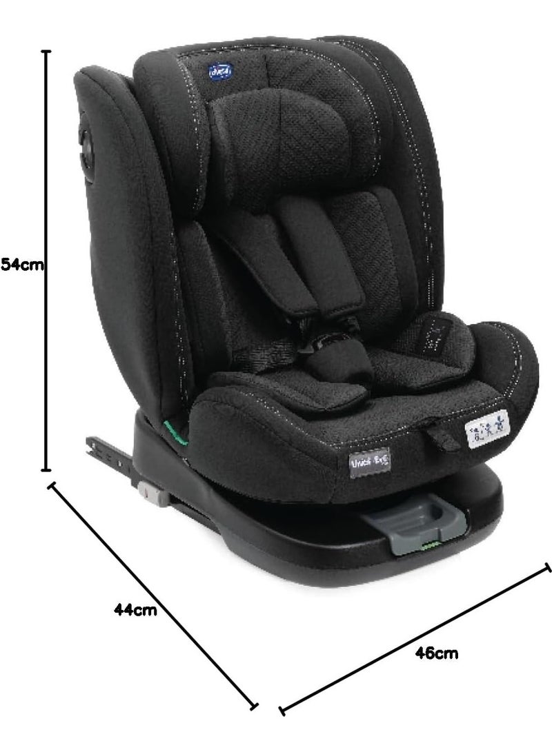 شيكو كرسى سيارة يونكو ايفو من 0الى 36 كجم قابل للدوران و به نظام ايزوفيكسBlack - Image 5