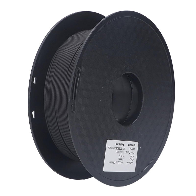 خيوط وود بلا 1.75 ملم 1 كيلو جرام بكرة طباعة ناعمة منخفضة الانحناء تشطيب لامع لصنع النماذج DIY - Image 3