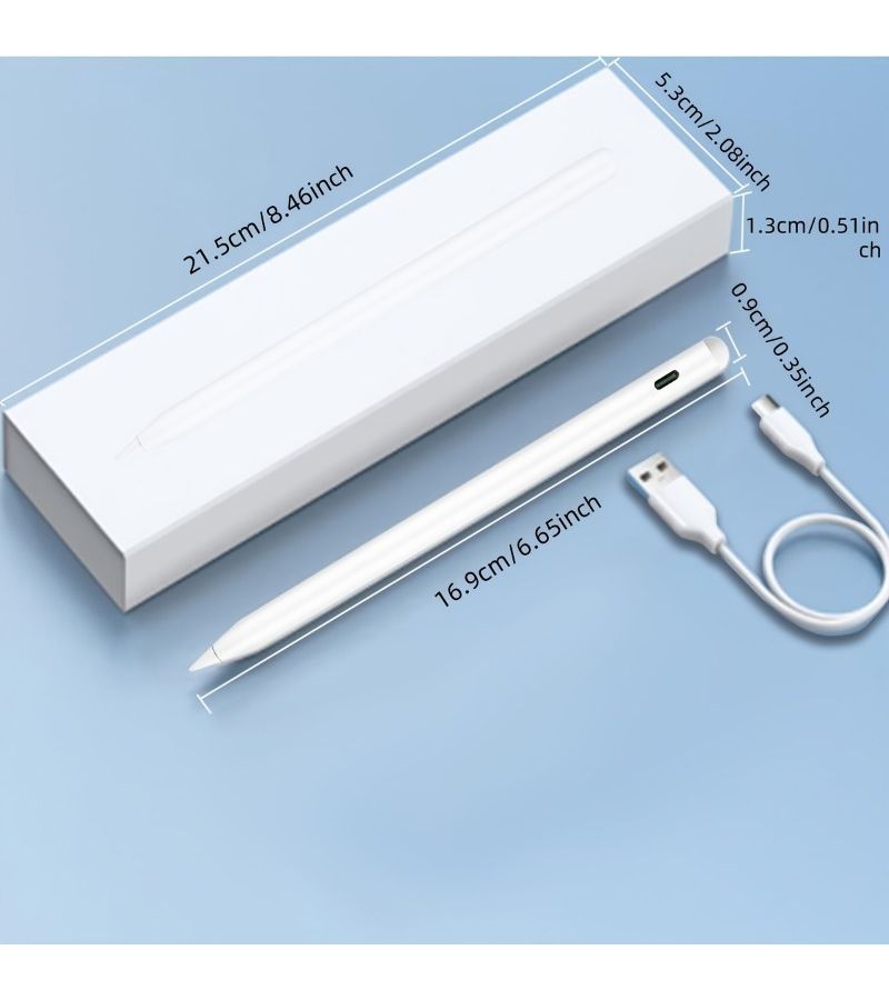 Upgraded White Stylus Compatible With iPad A16 2018 2025 Models Supporting Tilt Sensing Anti Ghosting - Image 2