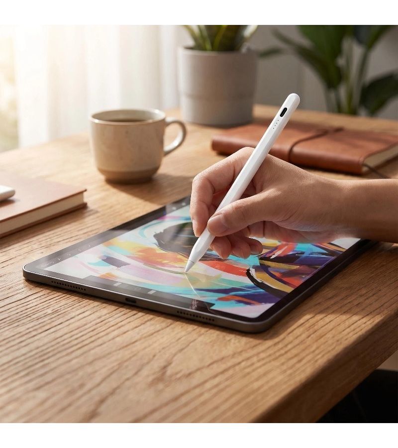 Upgraded White Stylus Compatible With iPad A16 2018 2025 Models Supporting Tilt Sensing Anti Ghosting - Image 4