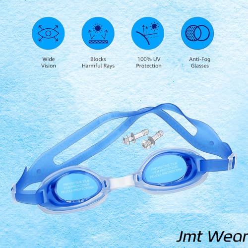 Wetex Premium Swimming Combo kit for Girls Women (14-15 Years, Light Blue) - Image 5