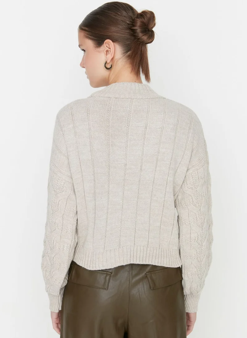 trendyol Crew Neck Knitted Sweater