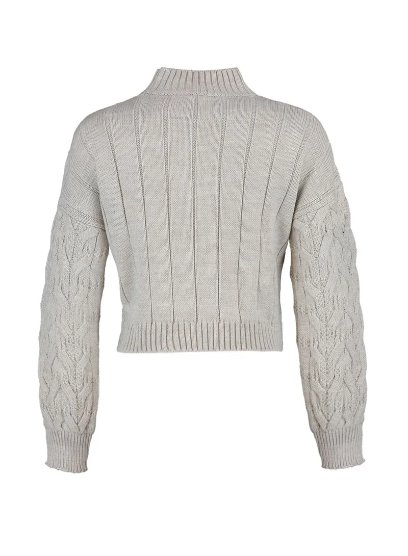 trendyol Crew Neck Knitted Sweater