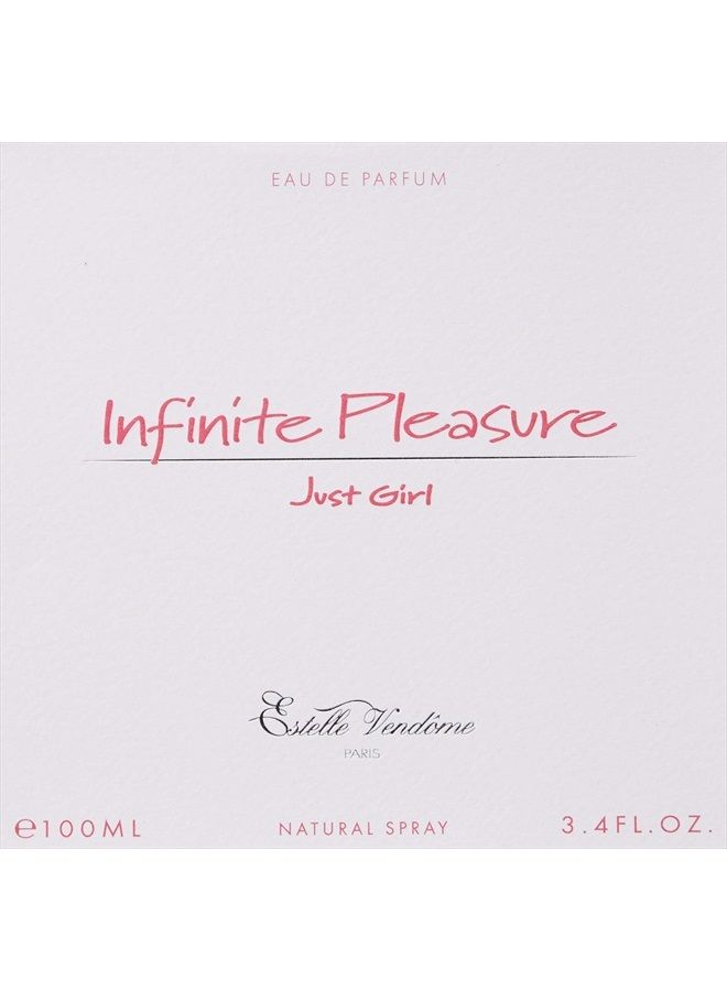 Estelle Vendome عطر إنفينيت بليجر جست جيرل للنساء، بخاخ، 3.4 أونصة - Image 2