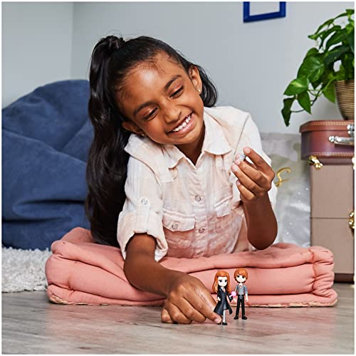 Wizarding World Harry Potter, Magical Minis Ron and Ginny Weasley Friendship Set with 2 Creatures, Kids Toys for Ages 5 and up - Image 3