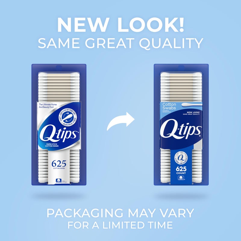 Q-tips 3 x Q-Tips Cotton Swabs, 625 ct - Image 3