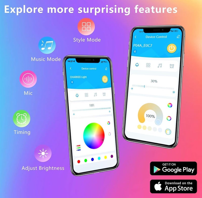 GUPUP WiFi Led Lights 50 ft, Smart App Controlled Led Strip Lights, Compatible with Alexa and Google Assistant Devices, Voice Control,Music Sync,Color Changing Tape Lighting - Image 3
