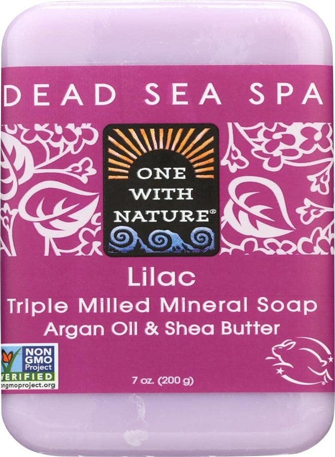 One With Nature Soap Bar Lilac