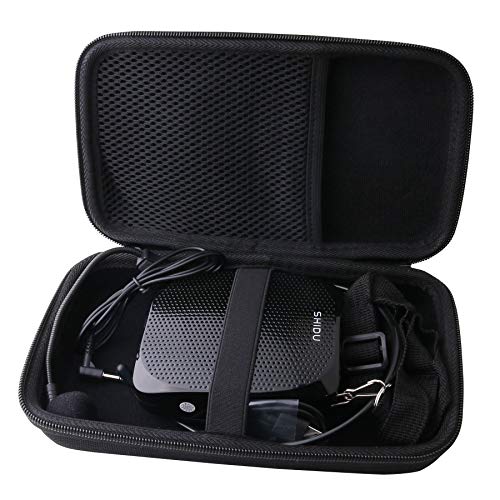 WERJIA Hard Carrying Case for Zoweetek/SHIDU Voice Amplifier Portable with Rechargeable Wired Microphone (Case Only) - Image 1