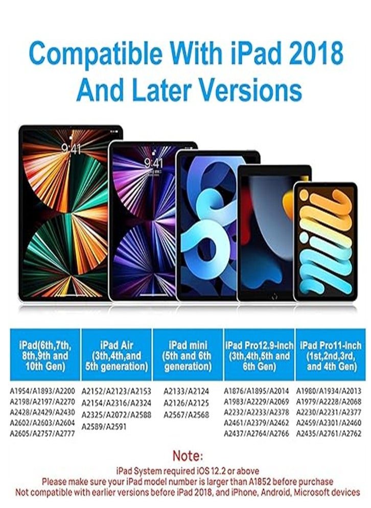 Demine iPad Pencil for 9th & 10th Generation with Palm Rejection and Fast Charging, Stylus Pen Compatible with Huawei/Honor/Samsung/Lenovo/Xiaomi and Other Android Smartphone  - Image 3