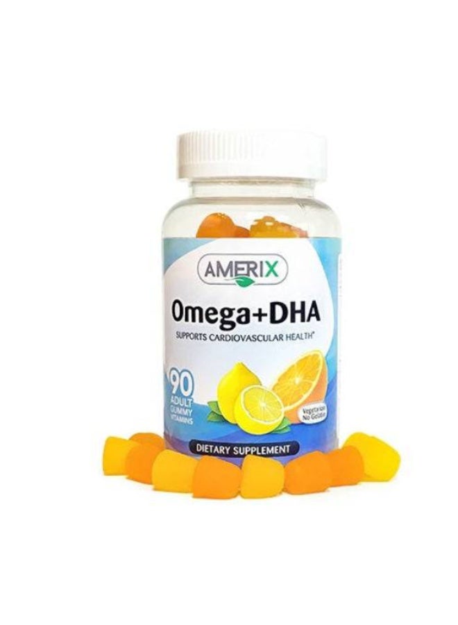 أوميغا + DHA جومي للبالغين 90 حبة