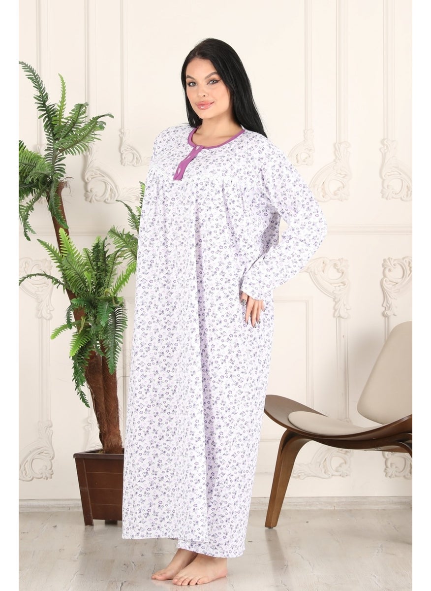 Seva Mother, Hospital Nightgown Long 140CM Outsize Comfortable Pattern  - Image 3