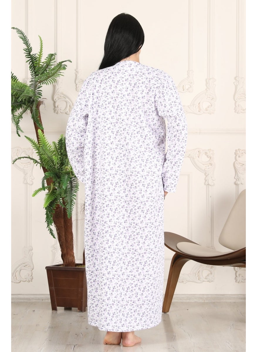 Seva Mother, Hospital Nightgown Long 140CM Outsize Comfortable Pattern  - Image 4