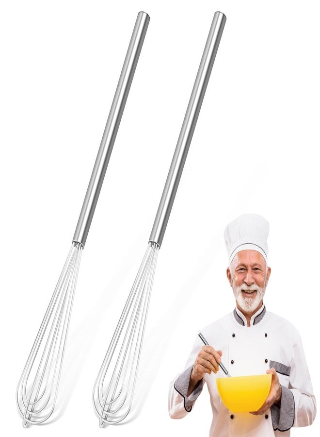 مضربان صغيران، مضربان صغيران للطبخ، طقم مضرب صغير من الفولاذ المقاوم للصدأ - مضرب سلكي صغير أساسي للخفق والمزج وخلط البيض والصلصات - Image 1