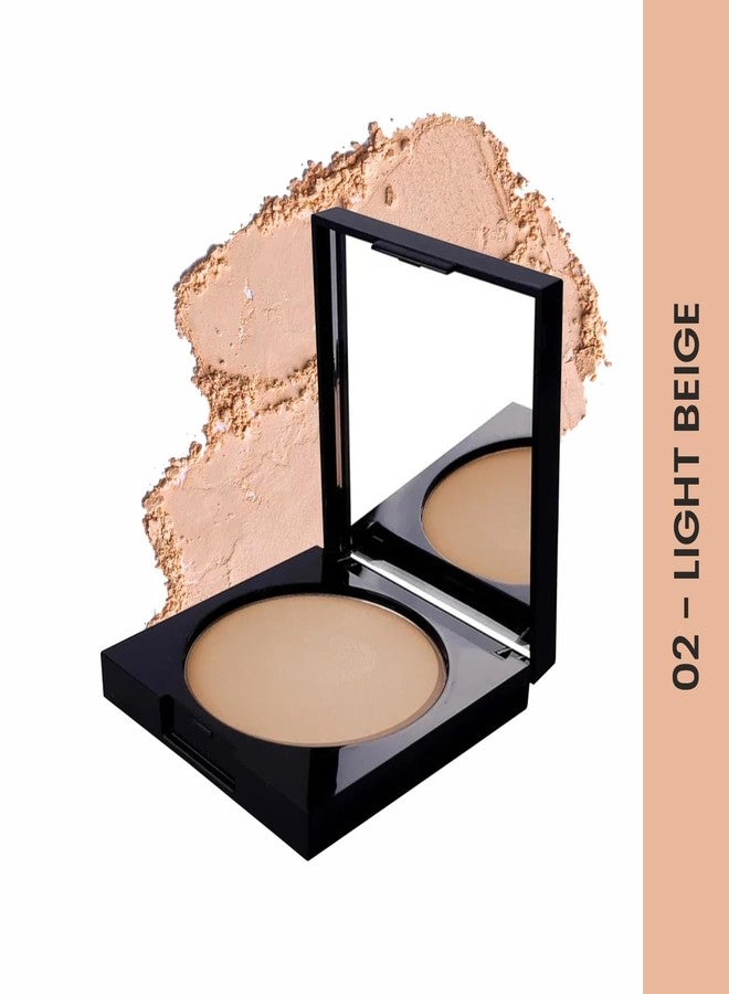 Verymiss Velvet Matte Finish Compact Powder I Oil Control I Matte Finish I Pressed Powder I For Oily Skin I 9 gm (Light Beige, 02) - Image 2