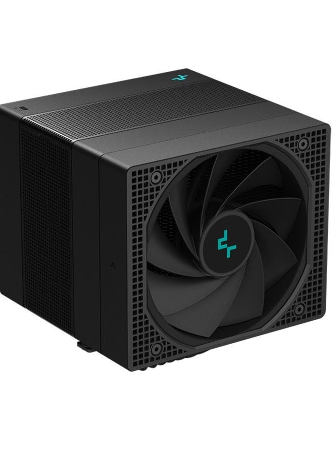 DEEPCOOL ASSASSIN IV Premium CPU Air Cooler – Dual Tower, Silent Fan Mode, 7 Heatpipes, Asymmetrical Design, 2x Silent PWM Fans, Intel LGA1851/1700/1200 & AMD AM5/AM4 Compatible – Black - Image 1