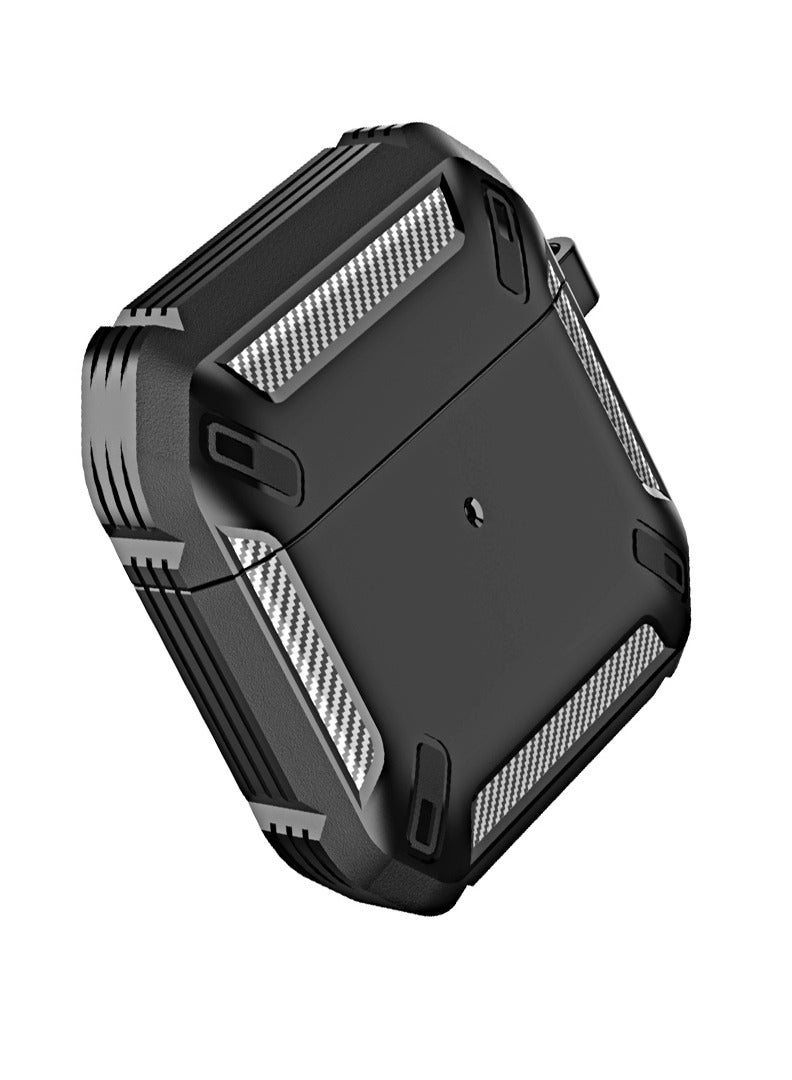 Cellairis Apple AirPods Case, Carbon Case For Apple AirPods - Black - Image 2