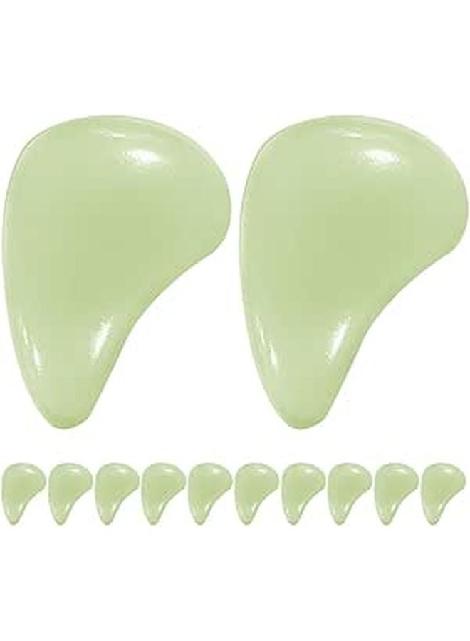 12 Pcs Luminous Drop Shape Corner Guards Edge Protectors For Furniture Safety - Image 1