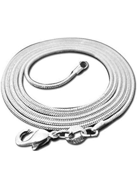 Italian silver chain length of 60 cm