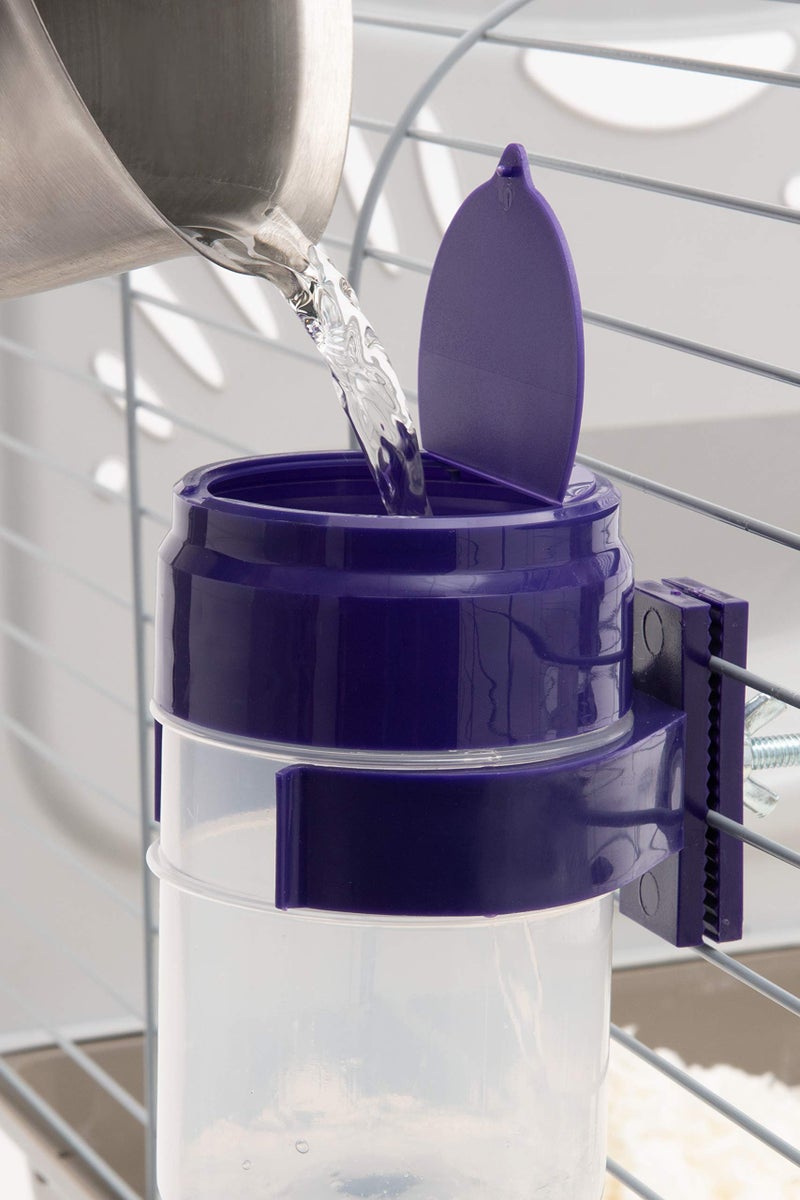 LixitÂ® Lever Valve Top Fill No Drip Water Bottles for Rabbits, Chinchillas, Ferrets, Guinea Pigs and Adult Rats (32 Ounce, 1 Pack) - Image 3