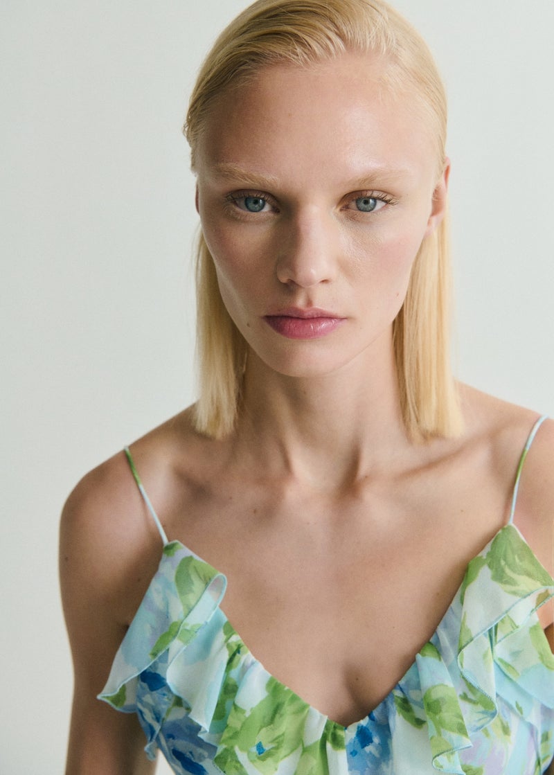 MANGO Floral Print Maxi Dress  - Image 4