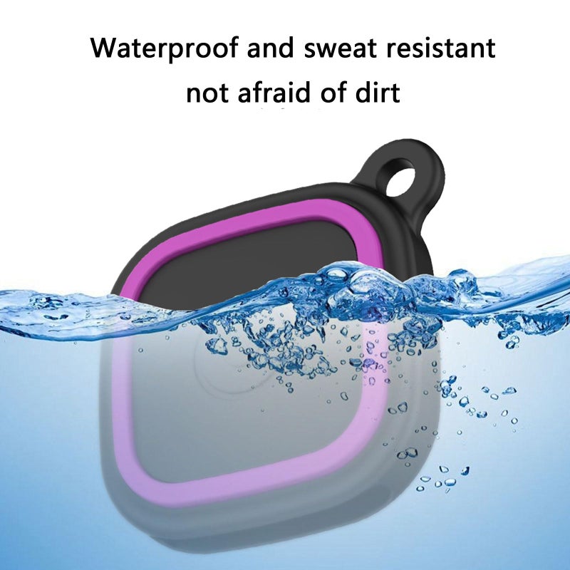 Black Silicone Protective Case For Life 360 Tracker Water Locator Travel Use - Image 5