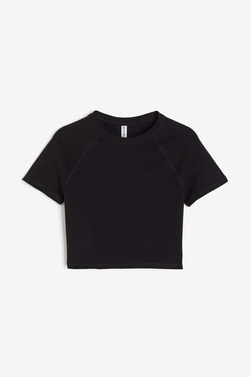 H&M Cropped T-shirt