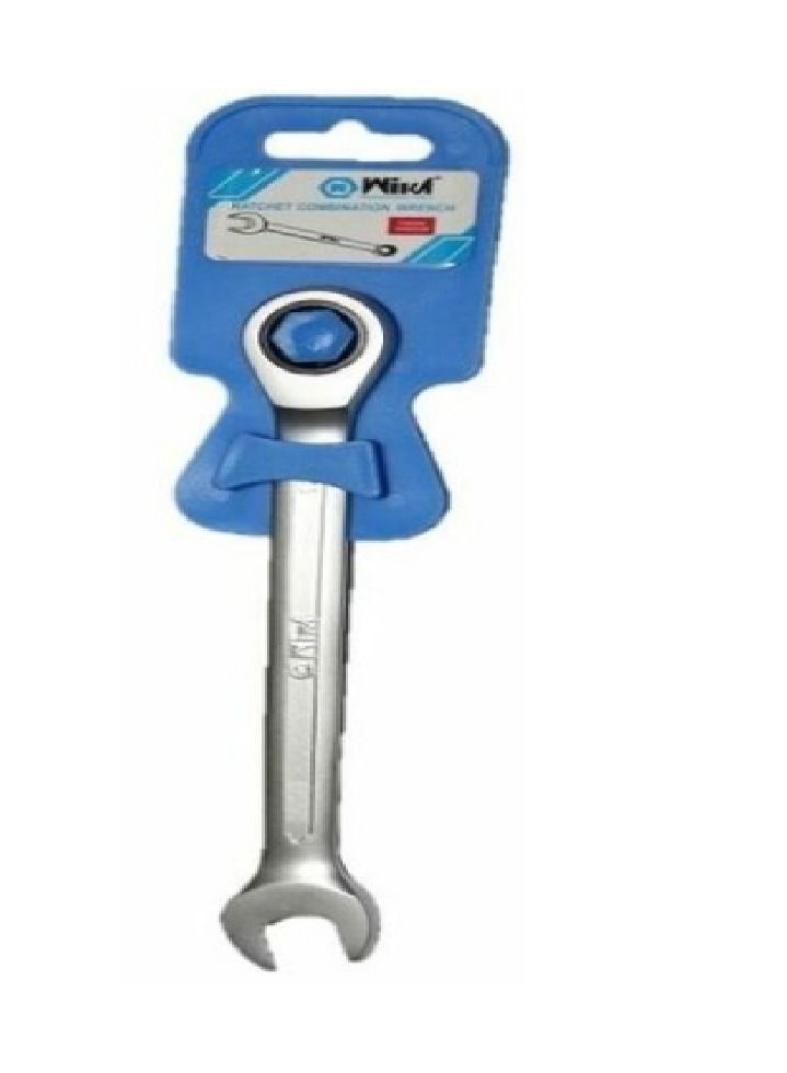 Wika Ratchet Combination Spanner, WK16114, Forged Steel, 14MM