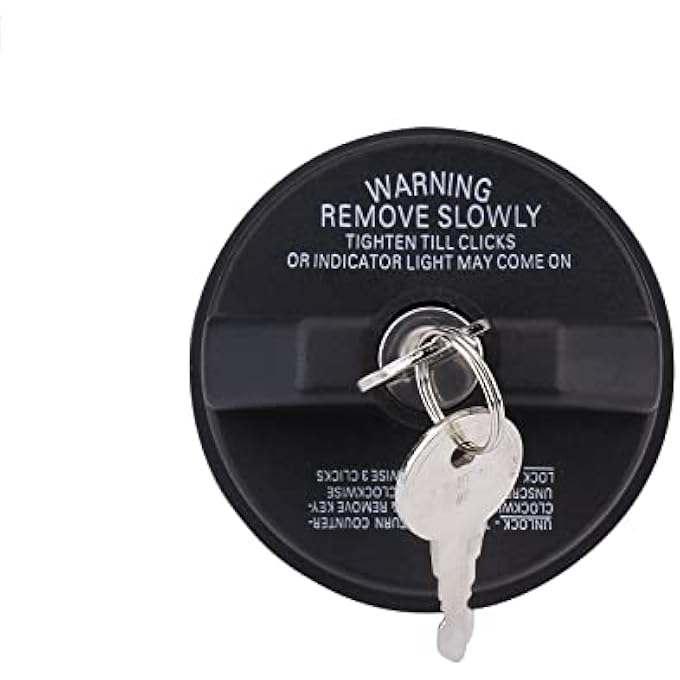 rayihni AUTO PARTS Locking Gas CapLocking Fuel CapCompatible With 4Runner FJ Cruiser Tacoma Tundra Acura Chevy Camaro CRV And MoreReplace  7730047020 10504 - Image 1