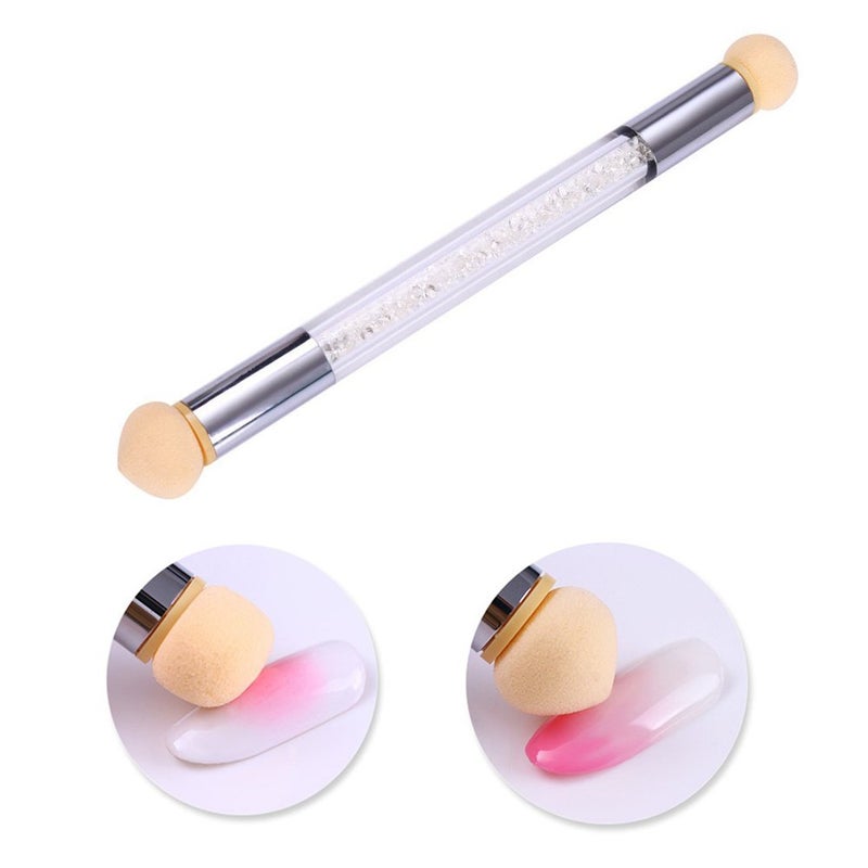 WOKOTO WOKOTO 3Pcs Nail Gradient Sponges Brush Pens Kit With Double Head Nail Sponge Pen Nail Gradient Brushes 3 Different Ombre Brushes For Gel Nails - Image 5