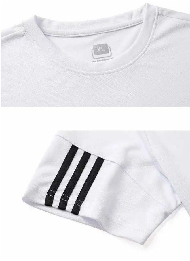 Mei Stylish - Men's Short and T-shirt Tracksuit Sports Suit Activewear Set - Image 1