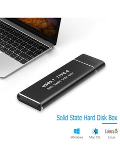 Generic USB 3.1 to M.2 NVME PCIe SSD Enclosure, NVME M-Key to Type C Adapter Case For nvme SSD, 10Gbps Gen 2 USB3.1 to M.2 SSD Case box  - Image 2