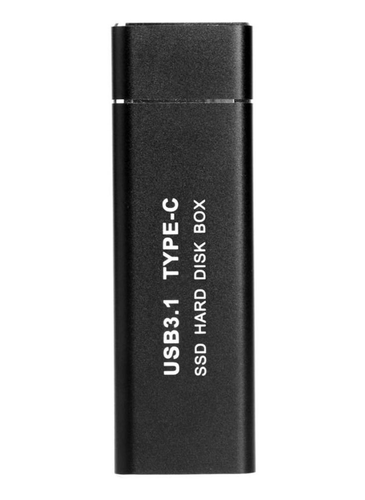 ماركة غير محددة - حاوية SSD من USB 3.1 إلى M.2 NVME PCIe SSD ، جراب محول NVME M-Key إلى النوع C لـ nvme SSD ، صندوق حافظة 10Gbps Gen 2 USB3.1 إلى M.2 SSD - Image 1