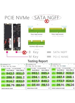 Generic USB 3.1 to M.2 NVME PCIe SSD Enclosure, NVME M-Key to Type C Adapter Case For nvme SSD, 10Gbps Gen 2 USB3.1 to M.2 SSD Case box  - Image 3