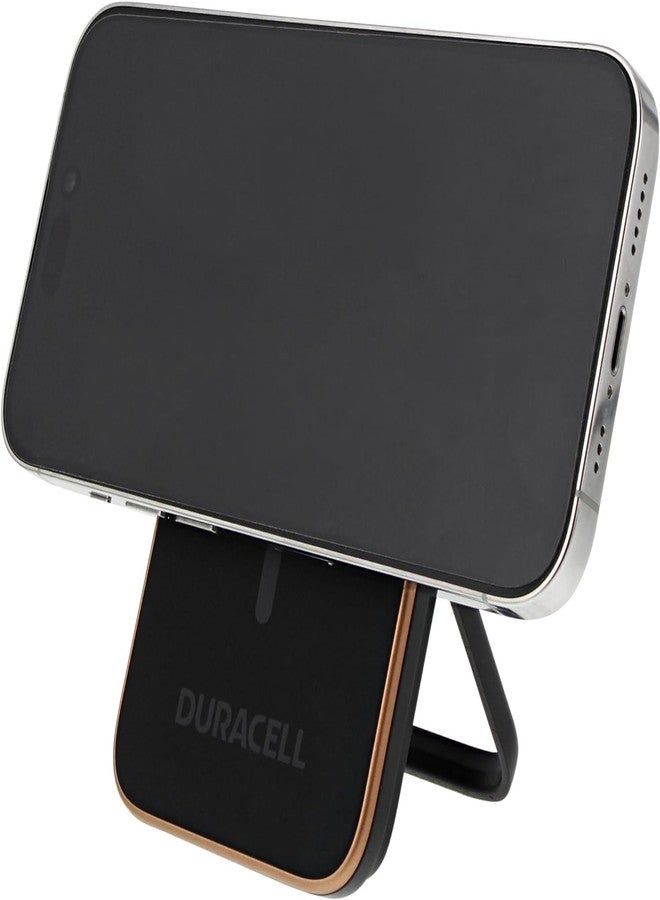 Duracell بنك طاقة محمول دوراسيل | متوافق مع آيفون، آيباد، سامسونج، أندرويد، والمزيد | متوافق مع قواعد TSA لحمل الأمتعة | يشحن الأجهزة حتى 3 مرات (5,000 مللي أمبير متوافق مع MagSafe + USB-C) - Image 2