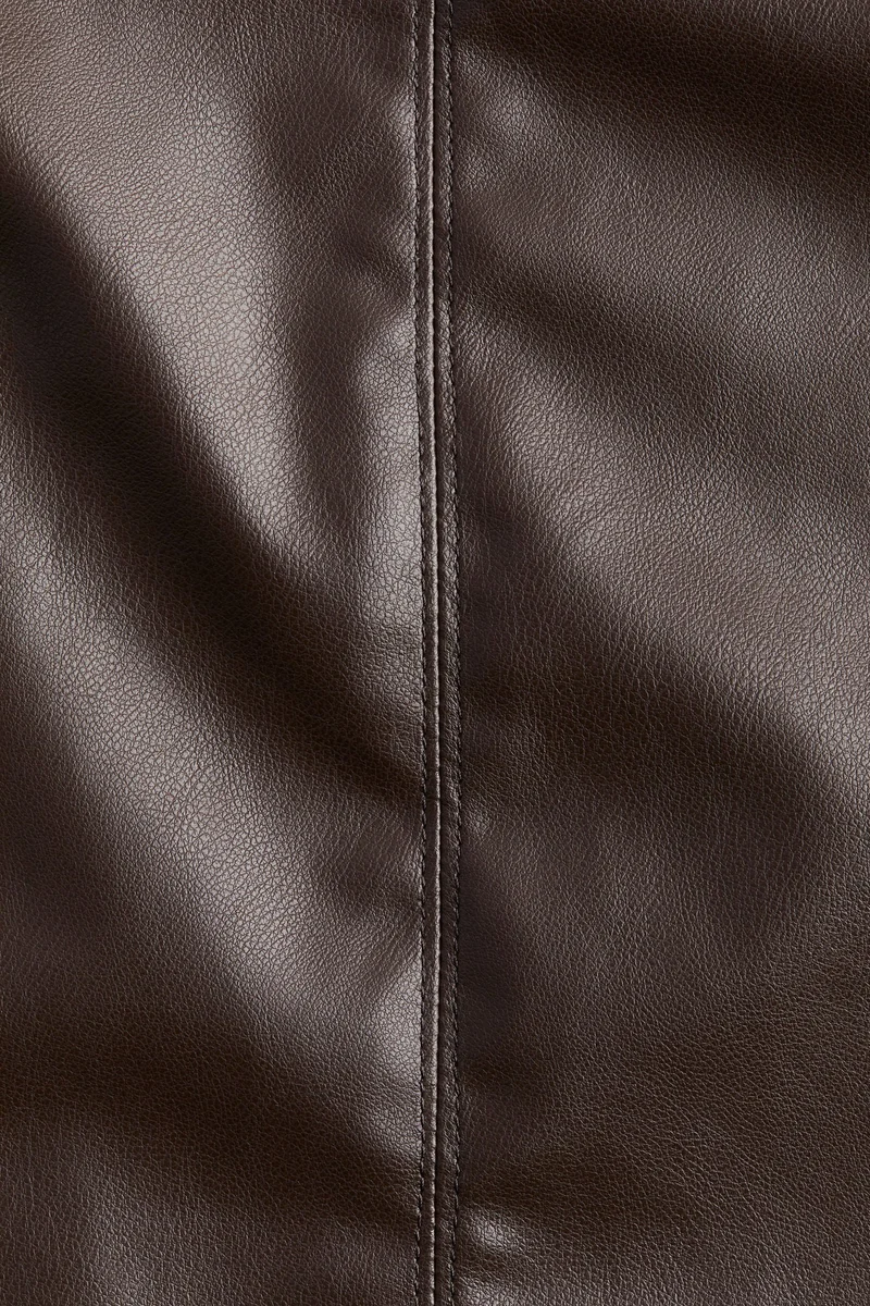 H&M Crocodile-patterned mini dress