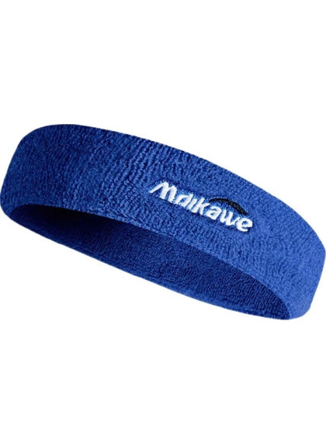 Mdikawe Sports Headband For Men And Women, Sweat-Absorbing Headband, Sweat-Stopping Band, Running Sweat-Guiding Band, Basketball Sweat-Proof Headband, Single Black Headband - Image 3