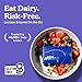 Milky Lactose Intolerance Pills 10800 FCC Dairy Relief for Lactose Intolerance Lactase Enzyme Tablets Portable Credit Card Sleeves Bloating Gas Relief 48 Count Astral Violet - Image 4